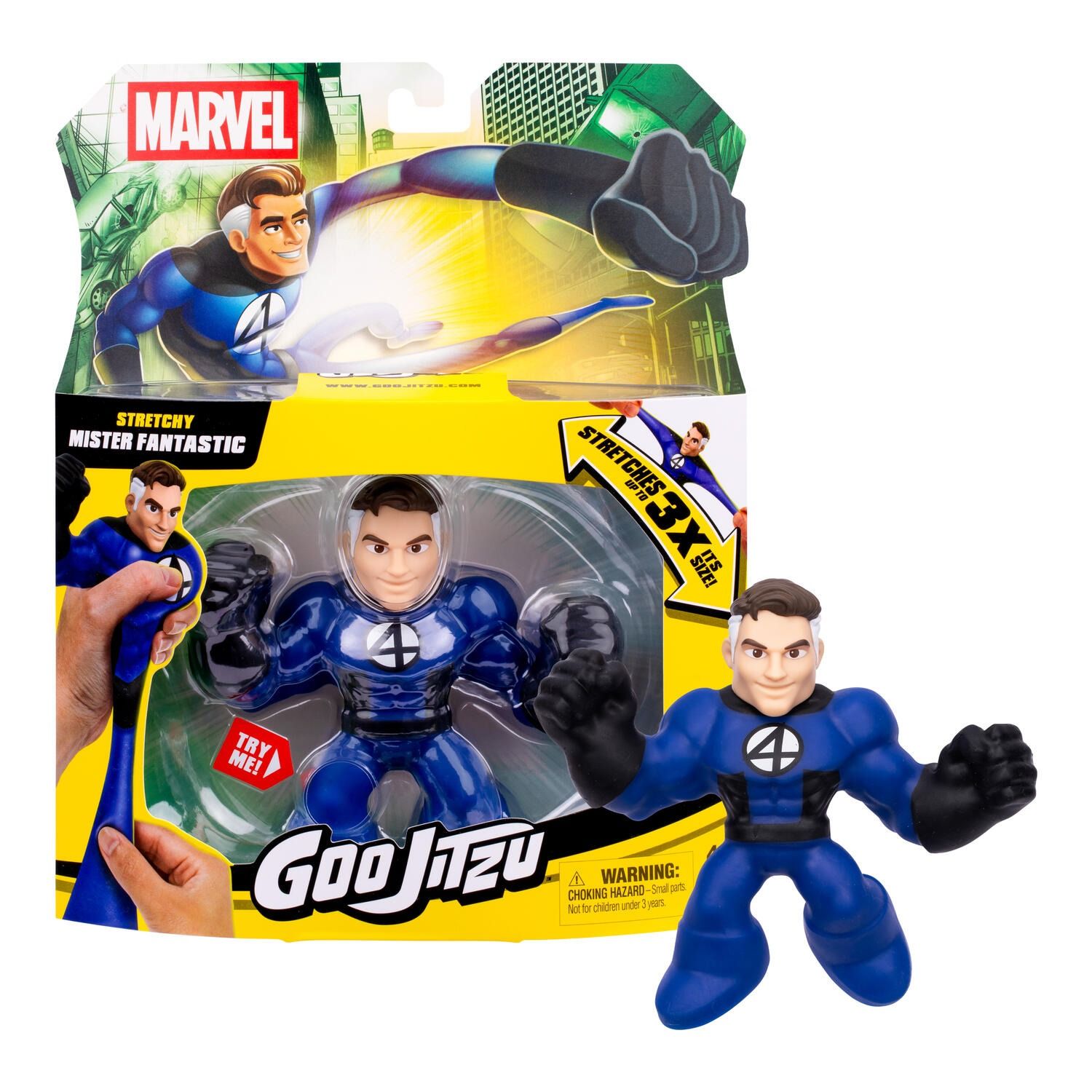 Goo Jit Zu Marvel Avengers Hero Pack - Mister Fantastic