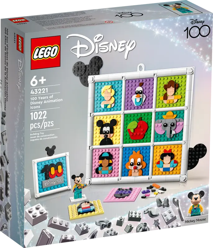 Lego 43221 Disney 100 Years of Disney Animation Icons