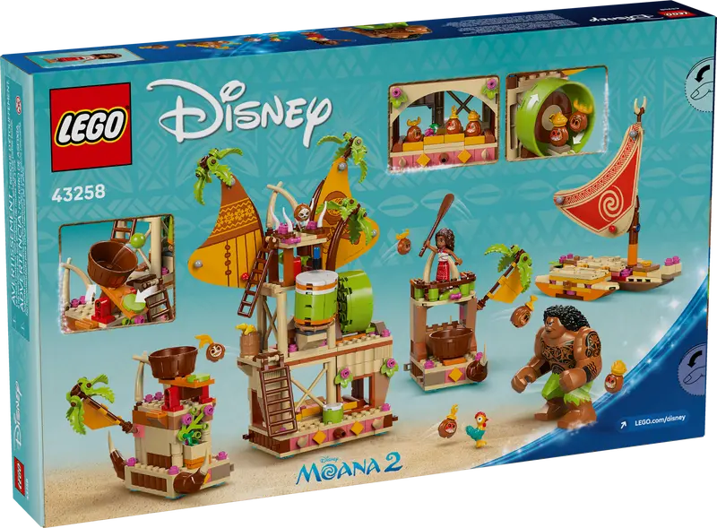 Lego 43258 Disney Moana 2 Kakamora Barge