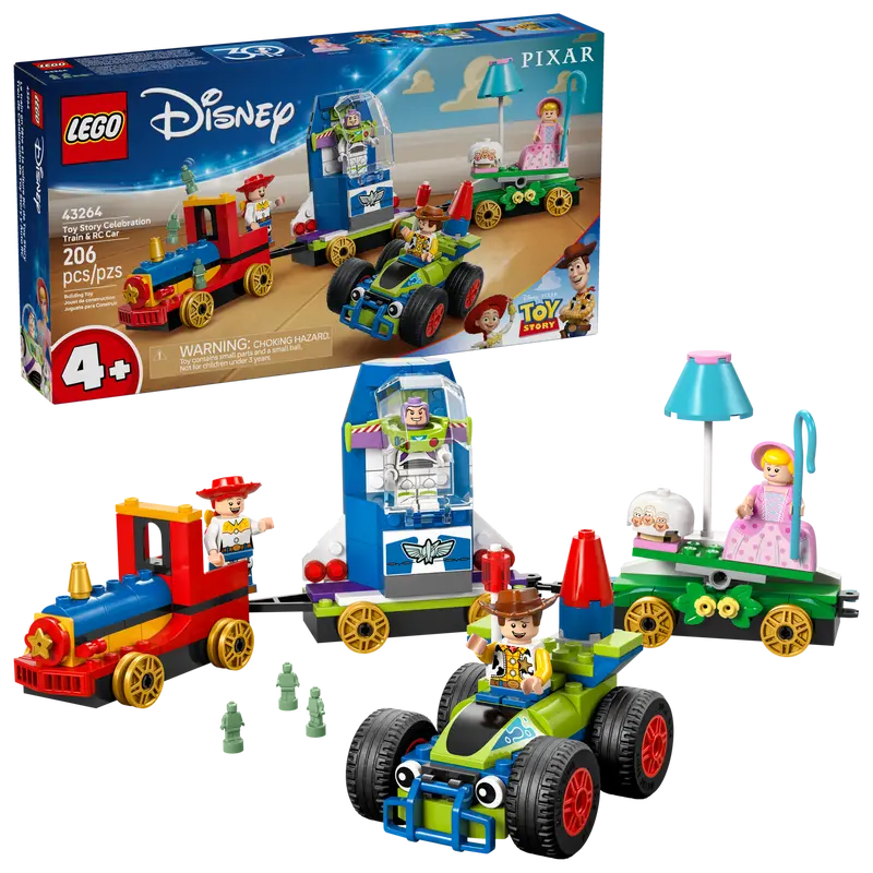 Lego 43264 Disney Toy Story Celebration Train & RC Car