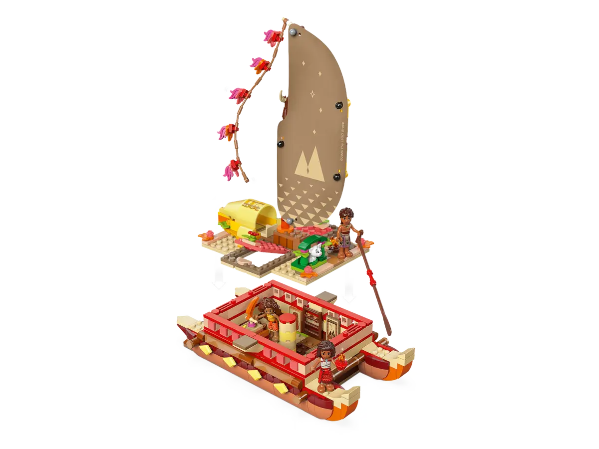 Lego 43270 Disney Moana&#39;s Adventure Canoe