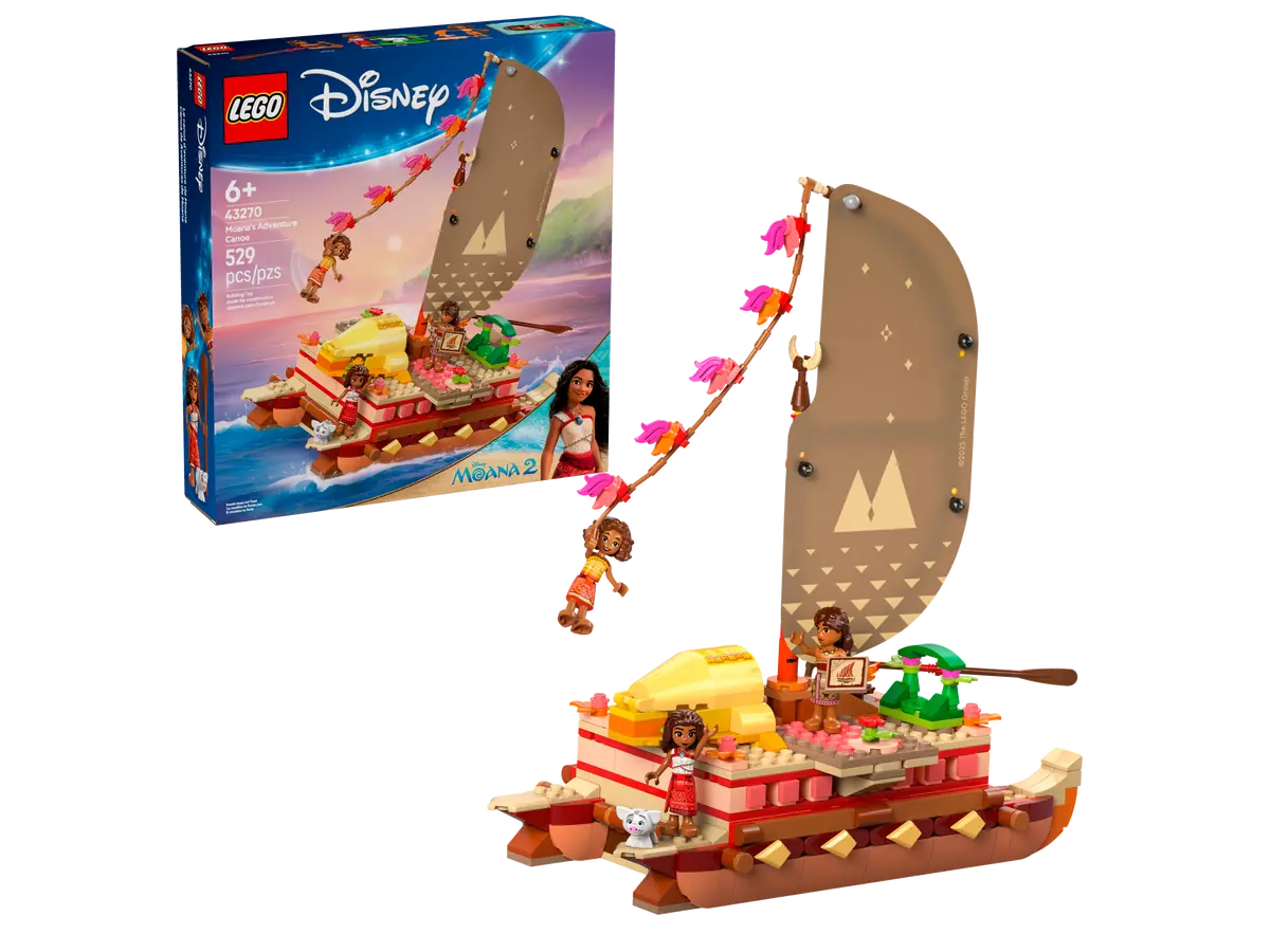 Lego 43270 Disney Moana's Adventure Canoe