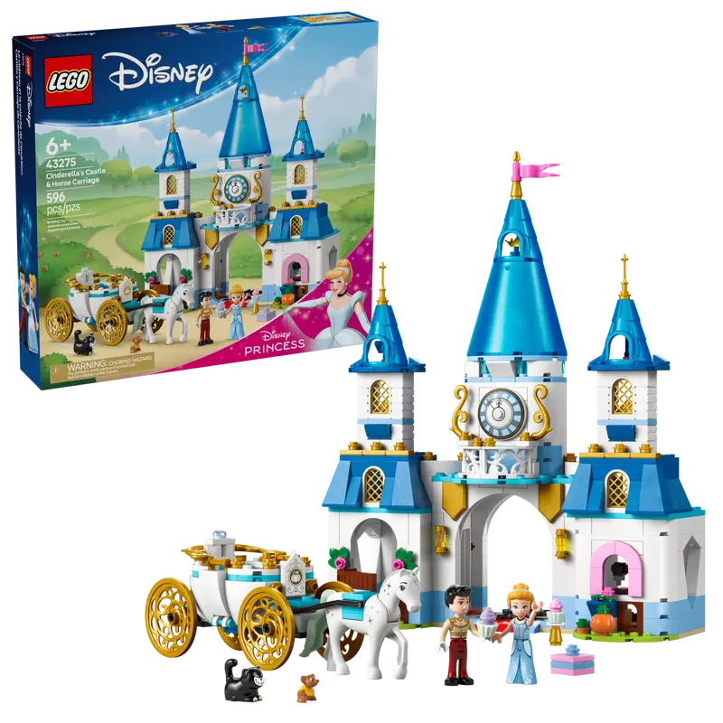 Lego 43275 Disney Cinderella's Castle & Horse Carriage