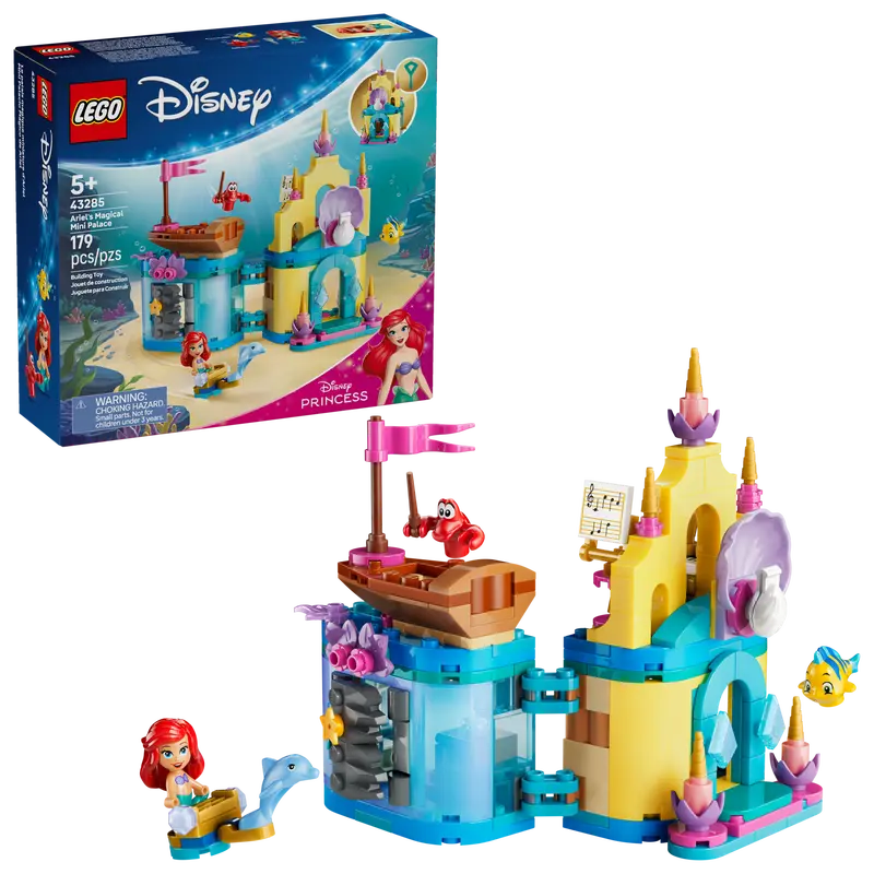 Lego 43285 Disney Ariel's Magical Mini Palace