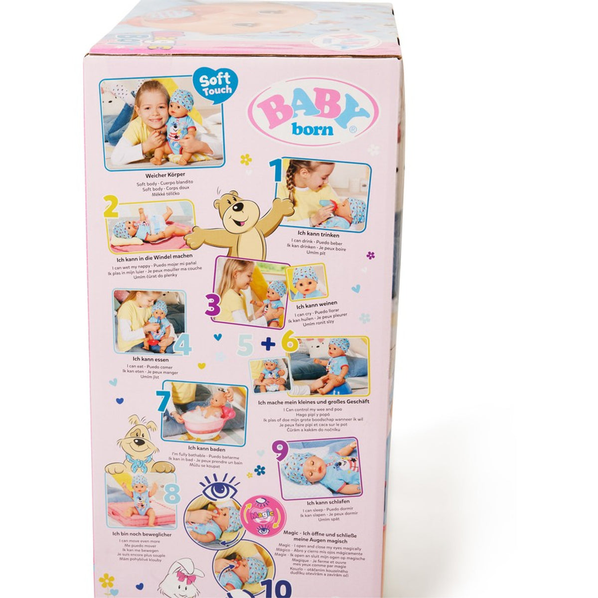 Baby Born Doll Magic Boy 43cm - Open Box