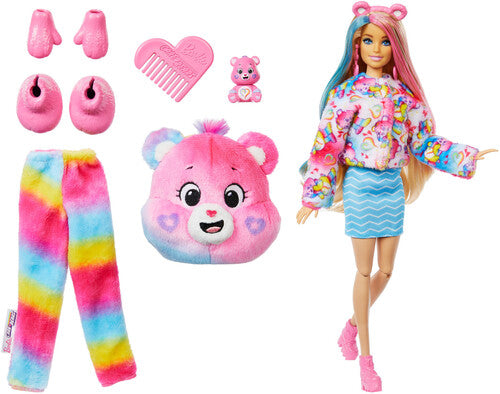 Barbie Cutie Reveal Care Bears Surprise Doll Series 2 - Pink