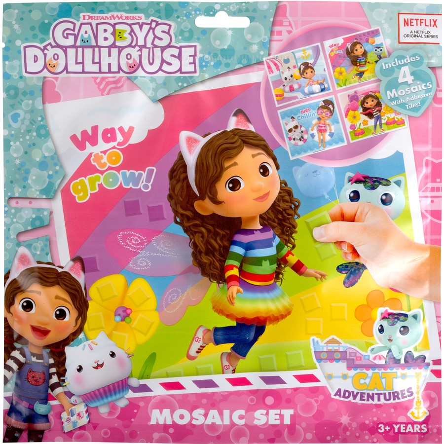 Gabby's Dollhouse Mosaic Set