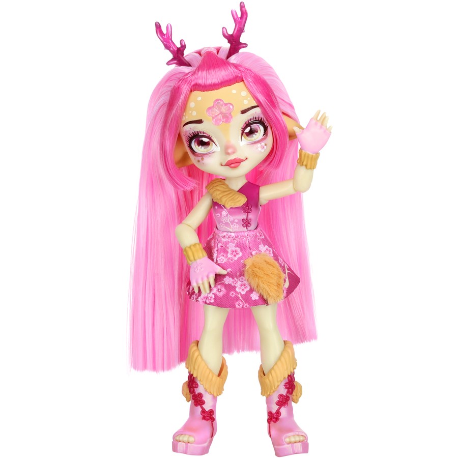 Magic Mixies Pixlings Doll S1 Deerlee The Deer Pink Diamond