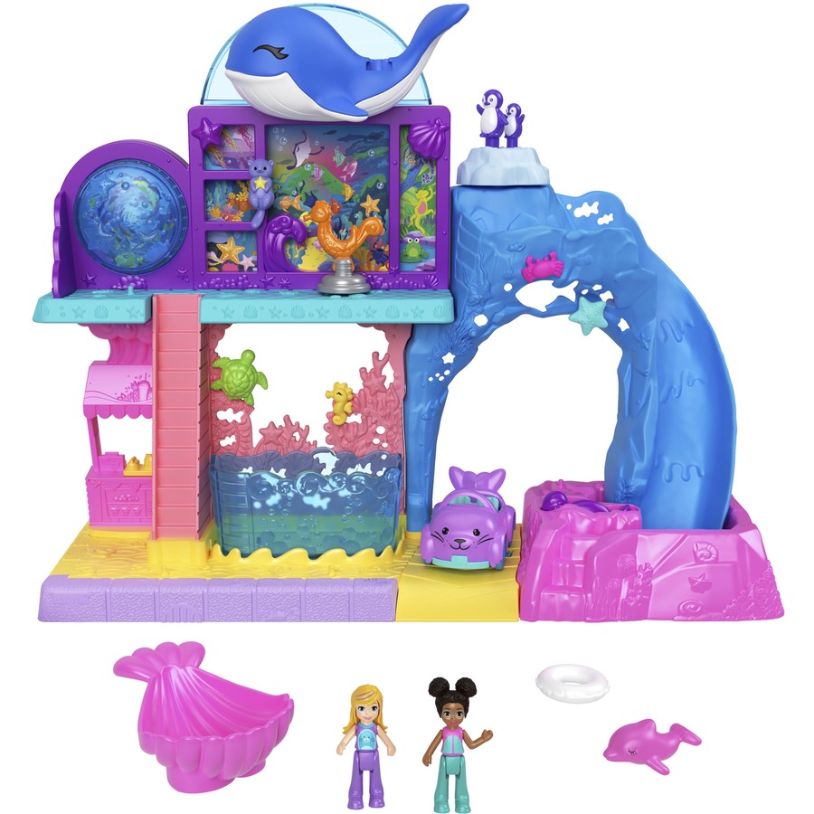 Polly Pocket Pollyville Aquarium