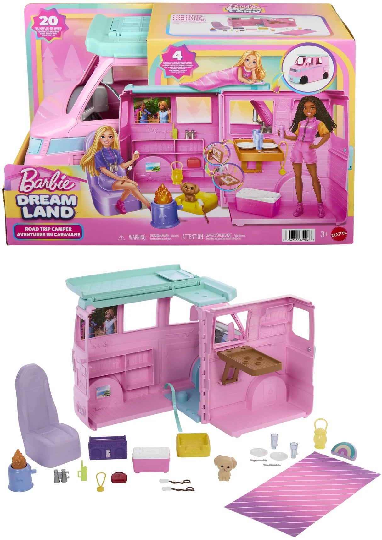 Barbie Dream Land Road Trip Camper