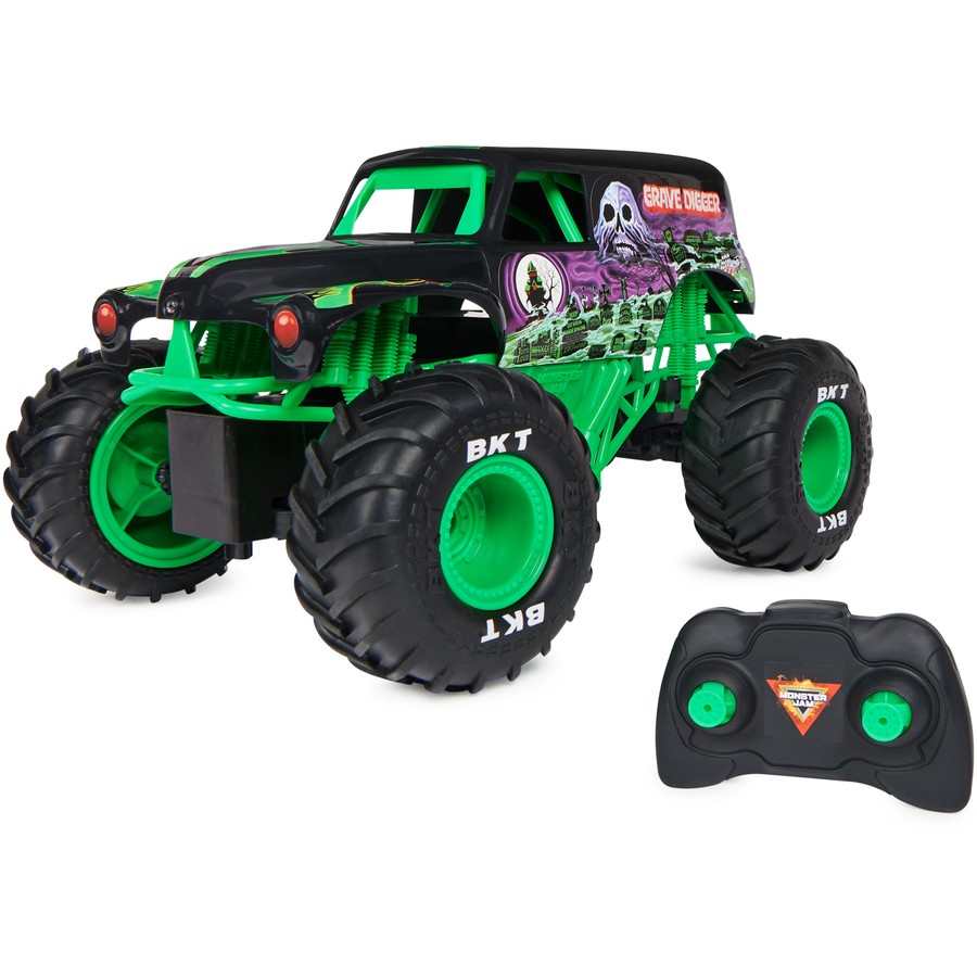 Monster Jam R/C 1/15 Grave Digger all batteries included