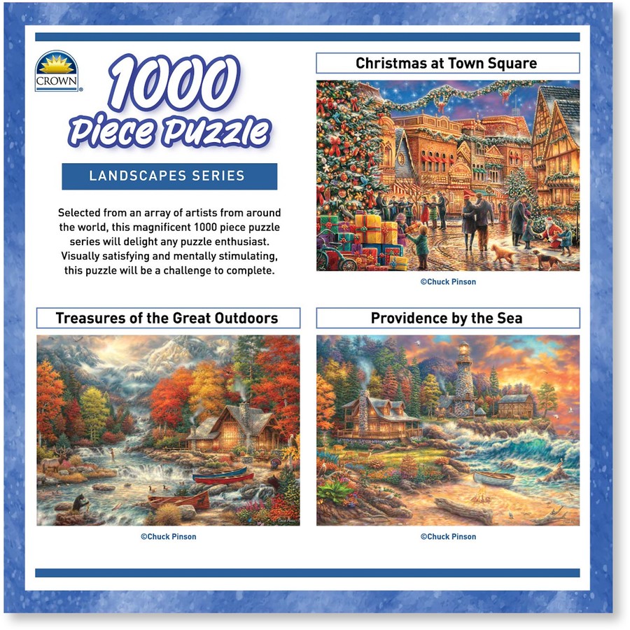Crown Landscape Series Treasure of the Great Outdoors 1000pc Puzzle
