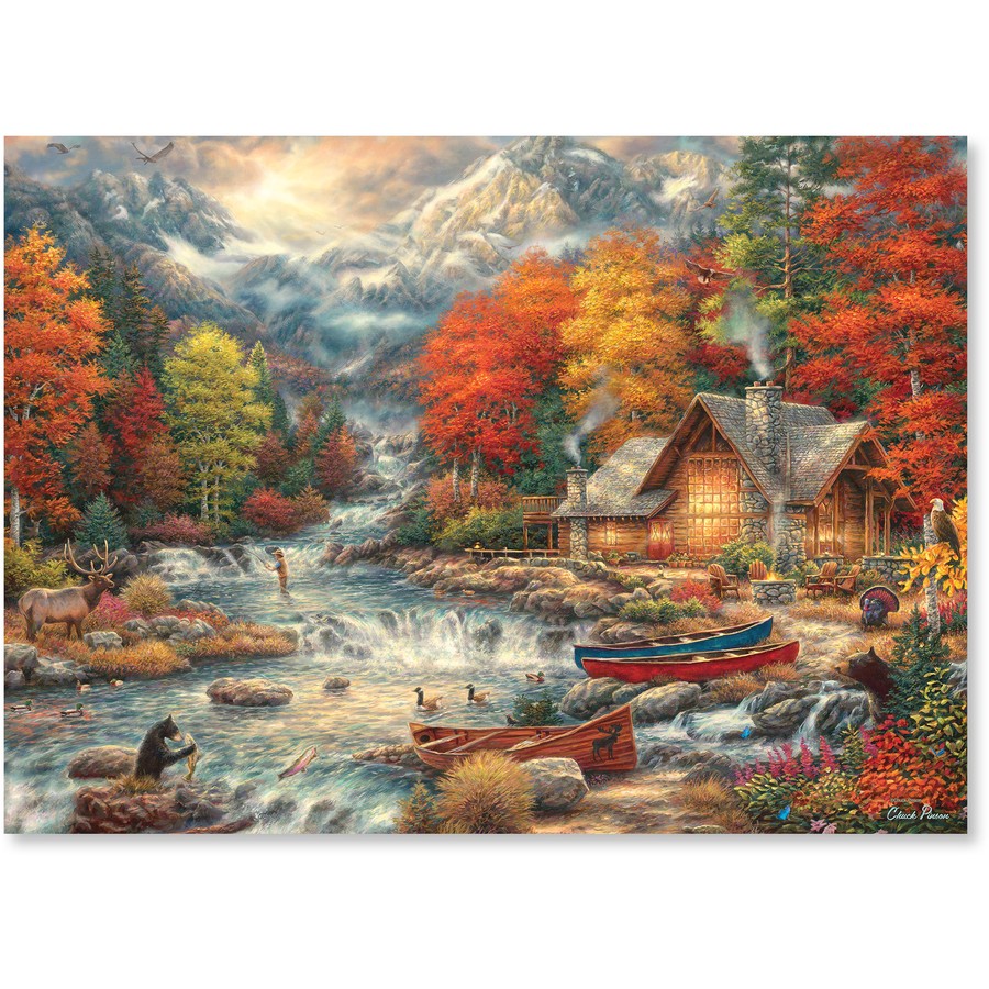 Crown Landscape Series Treasure of the Great Outdoors 1000pc Puzzle