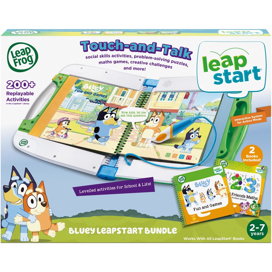 Leap Frog Leap Start Bluey Leap Start Bundle Green