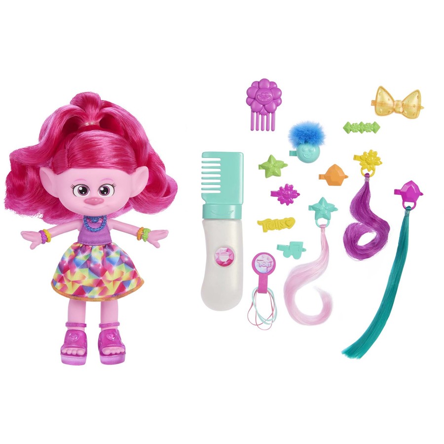 Trolls Band Together Hairtastic Queen Poppy