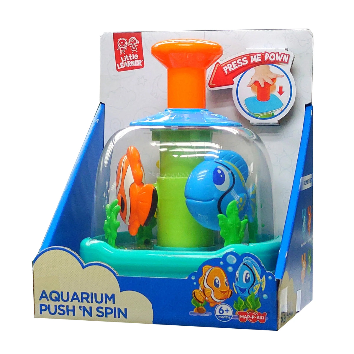 Little Learner Aquarium Push N Spin