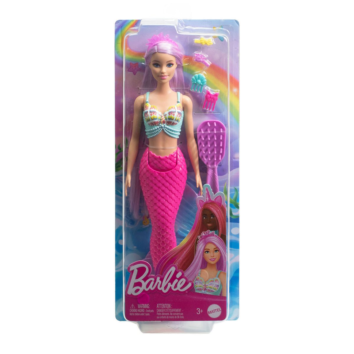 Barbie New Long Hair Fantasy Mermaid