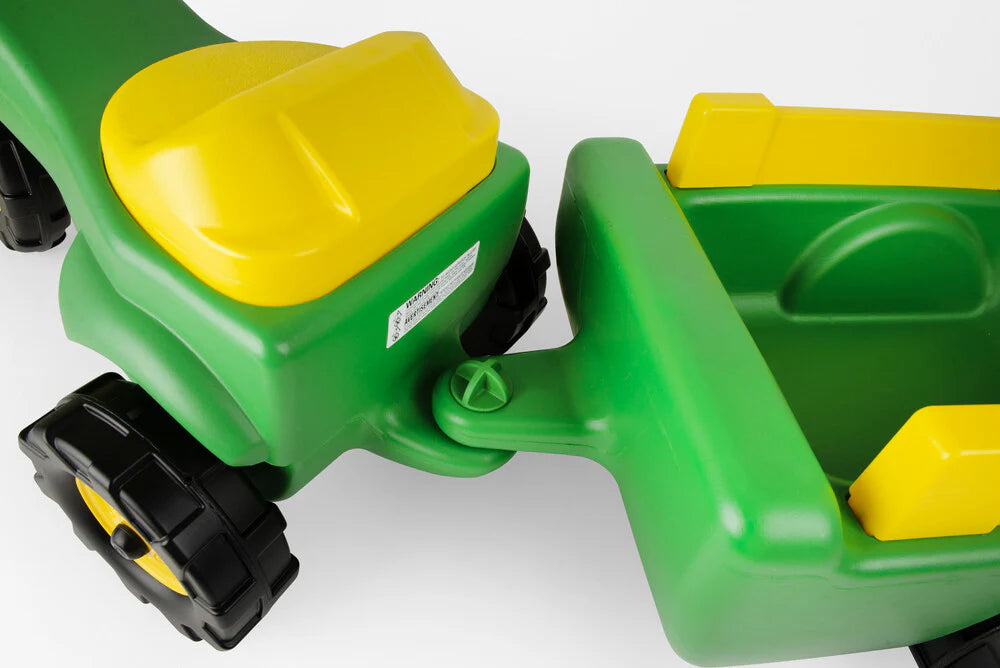 John Deere Trike and Wagon Set