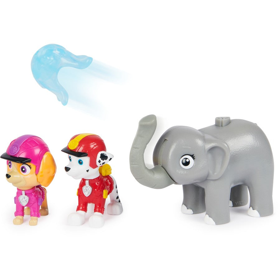 Paw Patrol Jungle Pups MARSHALL, SKYE and ELEPHANT Hero Pups