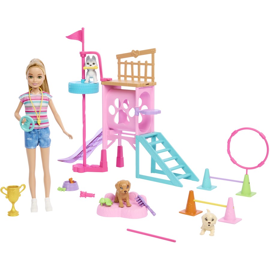 Barbie and Stacie To the Rescue Pups Playset