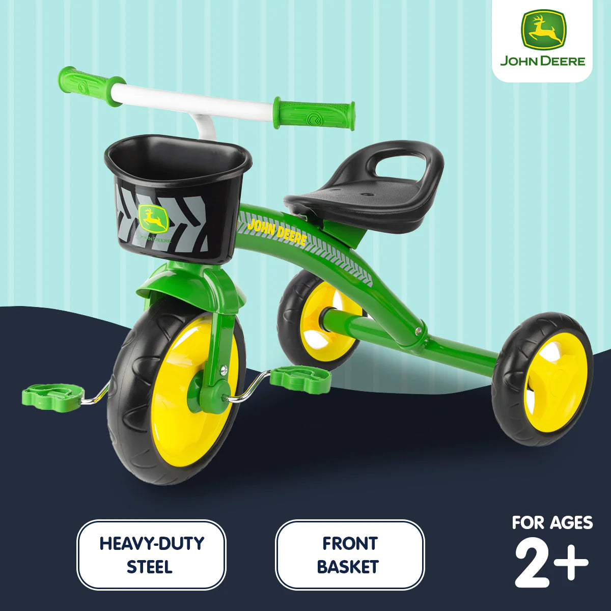John Deere Steel Tricycle Trike