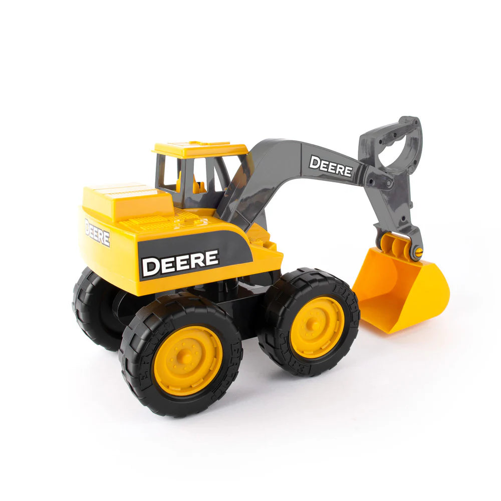John Deere Construction Yellow Excavator 38cm