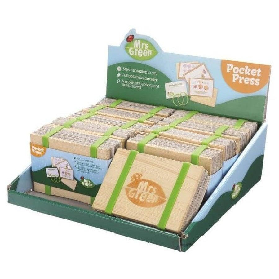 Mrs Green Flower Press Small - Pocket Press