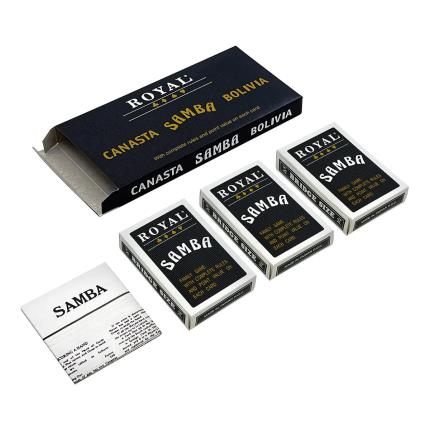 Royal Samba Canasta Bolivia Playing Cards