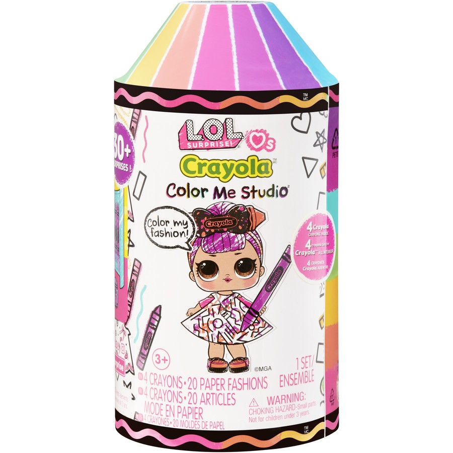 LOL Surprise Loves Crayola Colour Me Studio Assorted