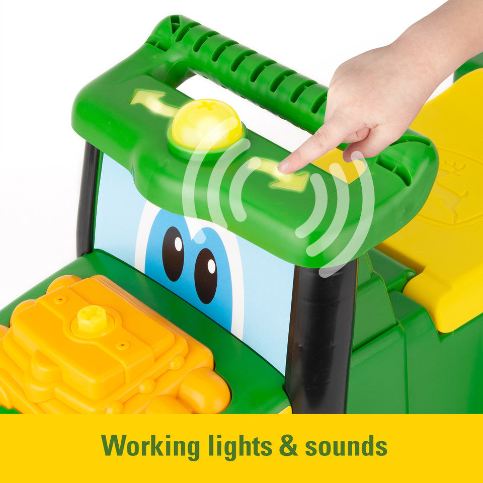 John Deere Johnny Tractor Foot to Floor Ride On with Lights &amp; Sounds