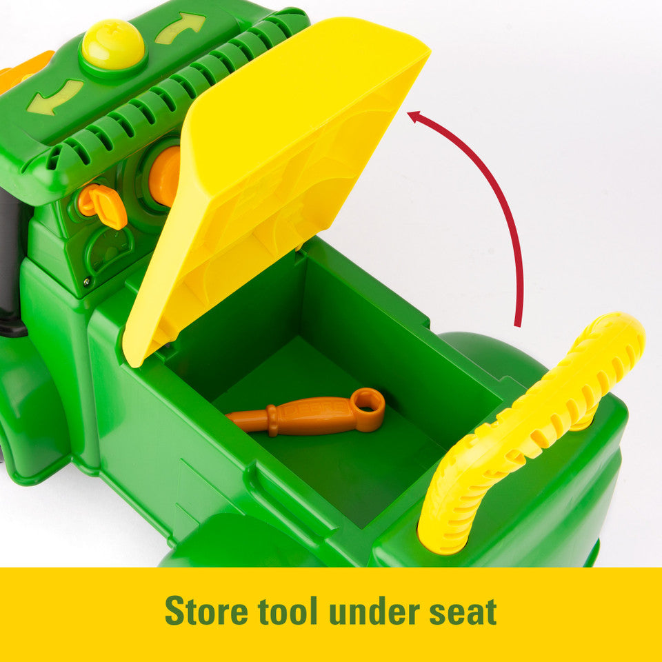 John Deere Johnny Tractor Foot to Floor Ride On with Lights &amp; Sounds