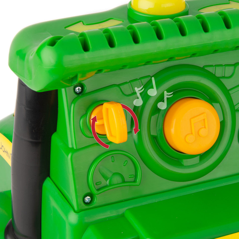 John Deere Johnny Tractor Foot to Floor Ride On with Lights &amp; Sounds