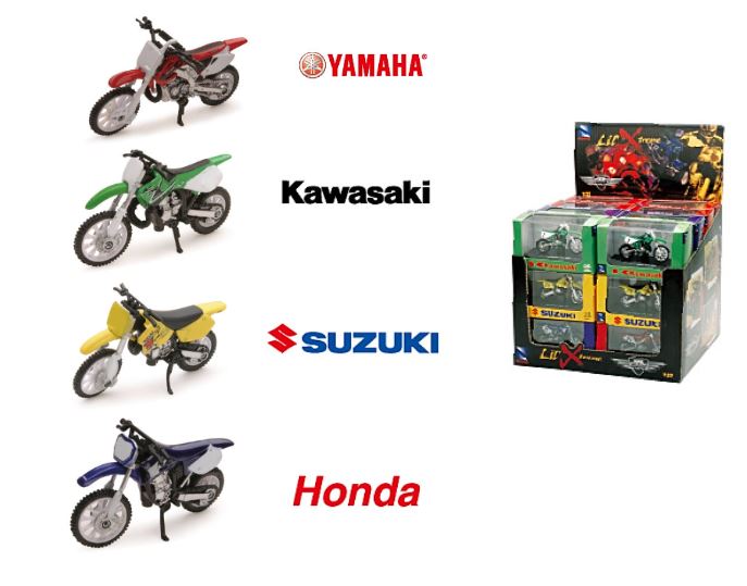 Newray Mini Licensed Dirt Bike Assorted - Main Image
