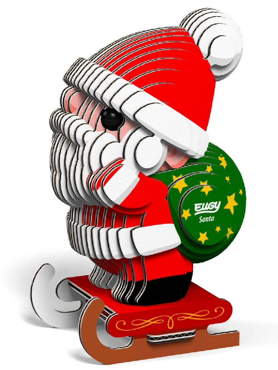 Eugy Cardboard Model Kit Santa