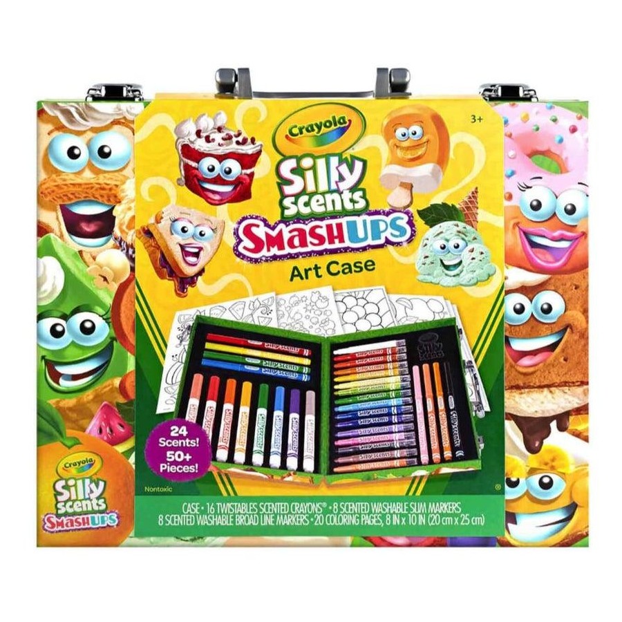 Crayola Silly Scents Smash Ups Art Case