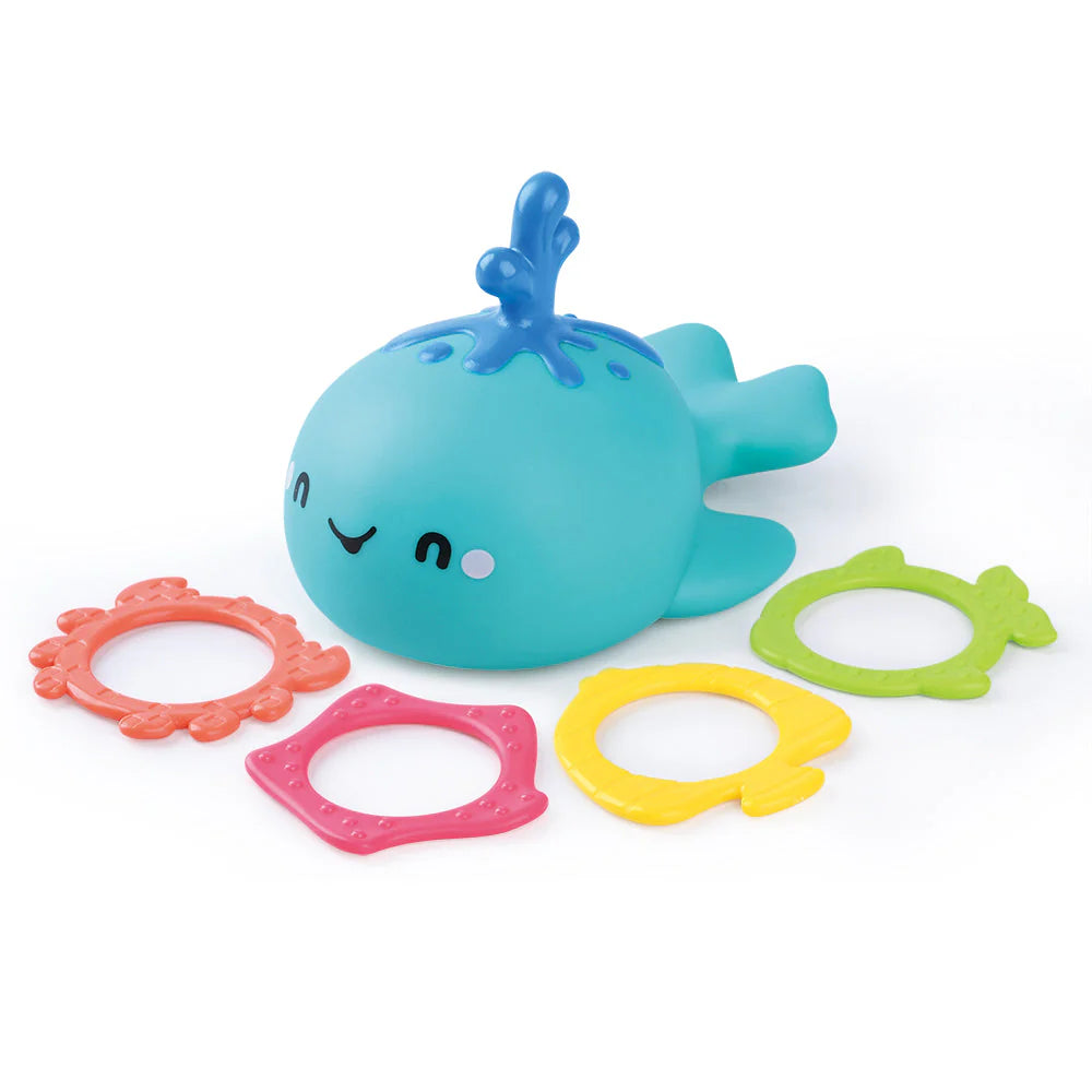 PLAYGO TOYS ENT. LTD. Splashy Whale Bath Ring Throw