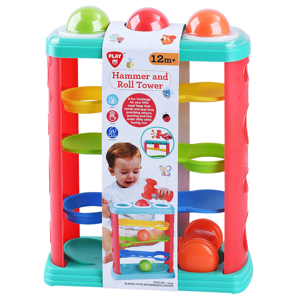 PLAYGO TOYS ENT. LTD. Hammer and Roll Tower