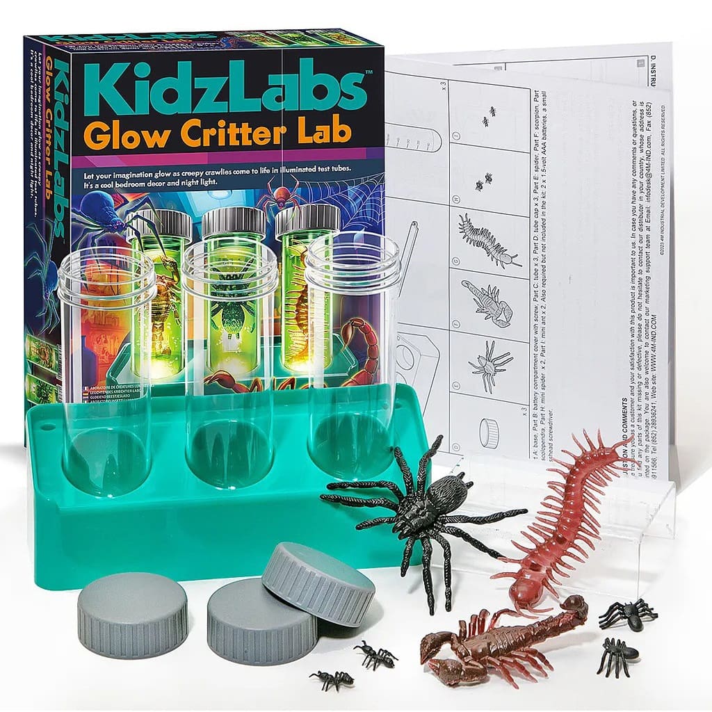 4M KidzLabs Glow Critter Lab