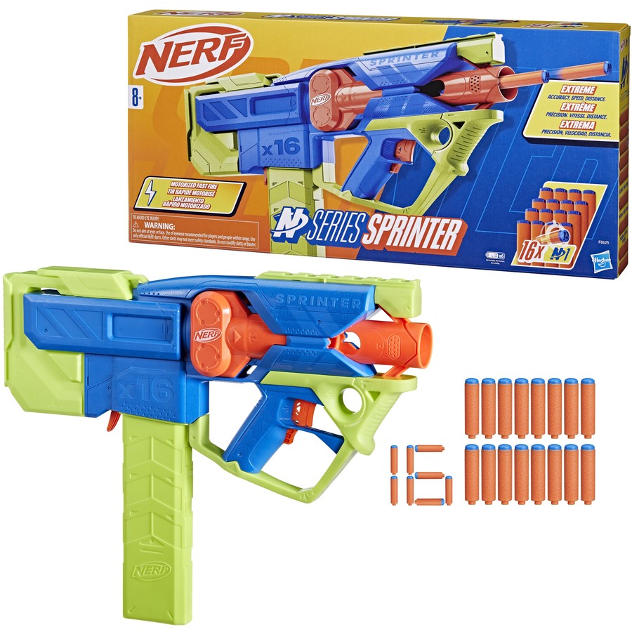 Nerf N Series Sprinter req 6 x AA batteries