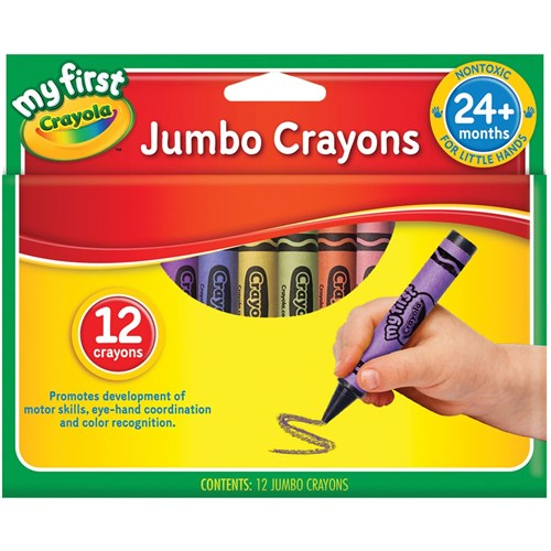 Crayola My First Jumbo Crayons 12 pack