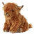 Living Nature Plush Highland Cow with Sound