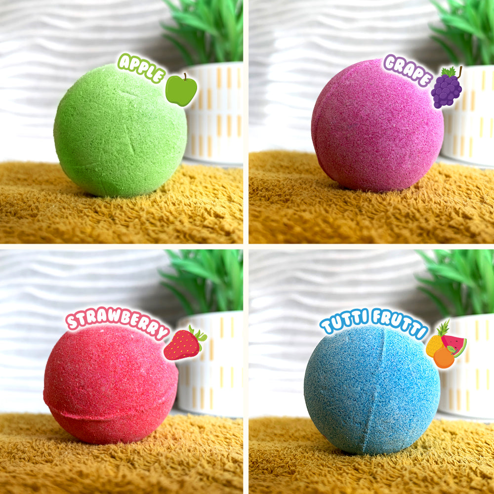 Baff Bombz 4pack Assorted
