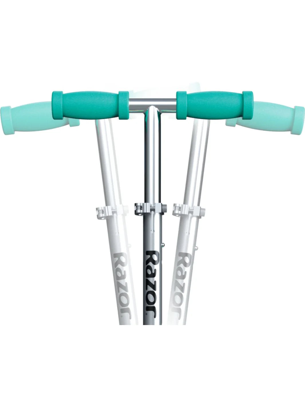 Razor Rollie DLX 3 Wheel Light Up Scooter Teal