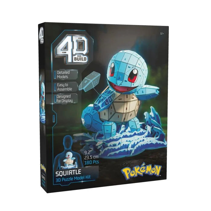 Pokemon 4D Build Squirtle 3D Puzzle Model Kit