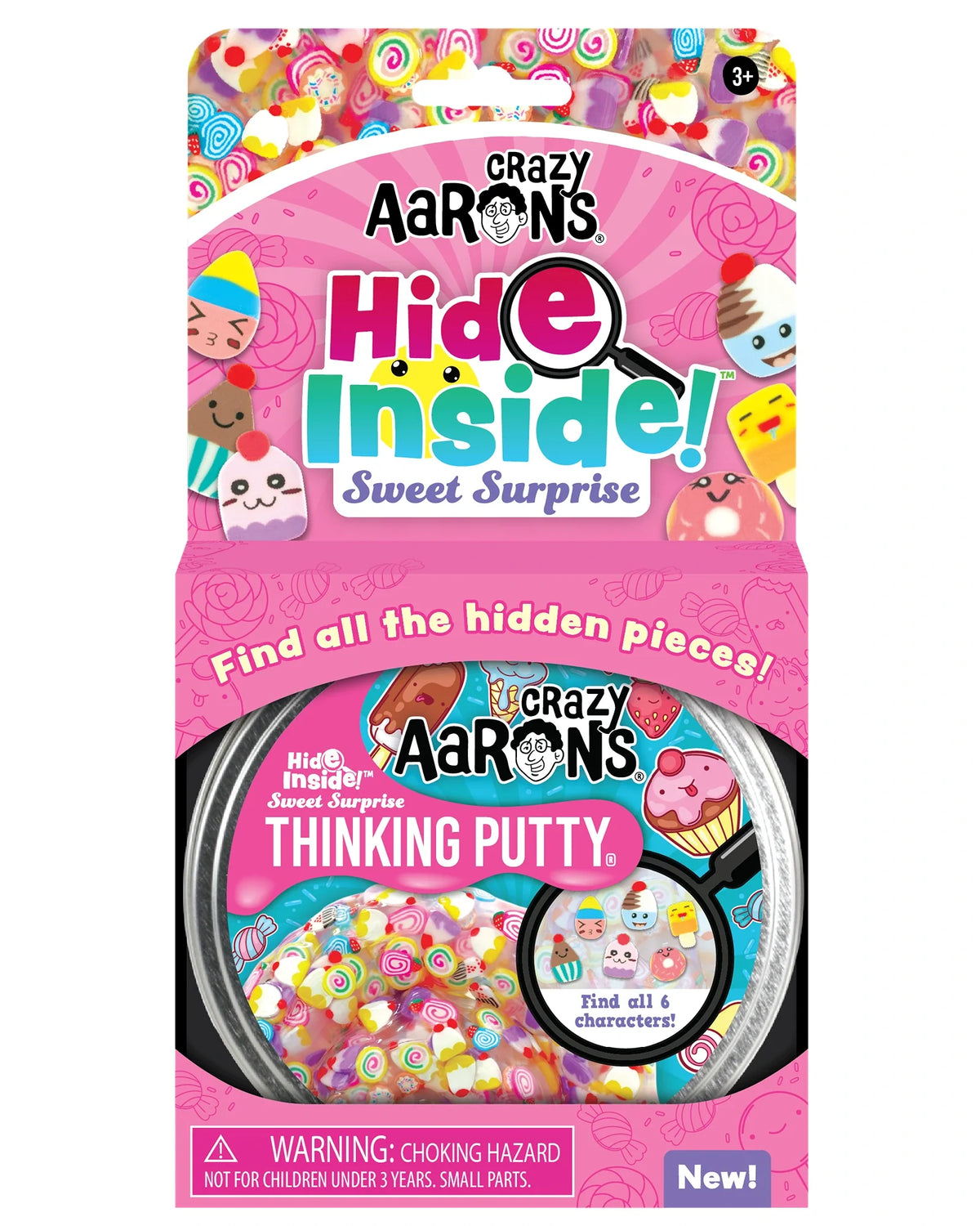 Crazy Aarons Putty Sweet Surprise Hide Inside 90g Tin