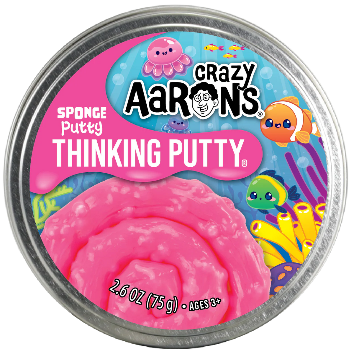 Crazy Aarons Putty Sponge Putty Trendsetters 75g Tin