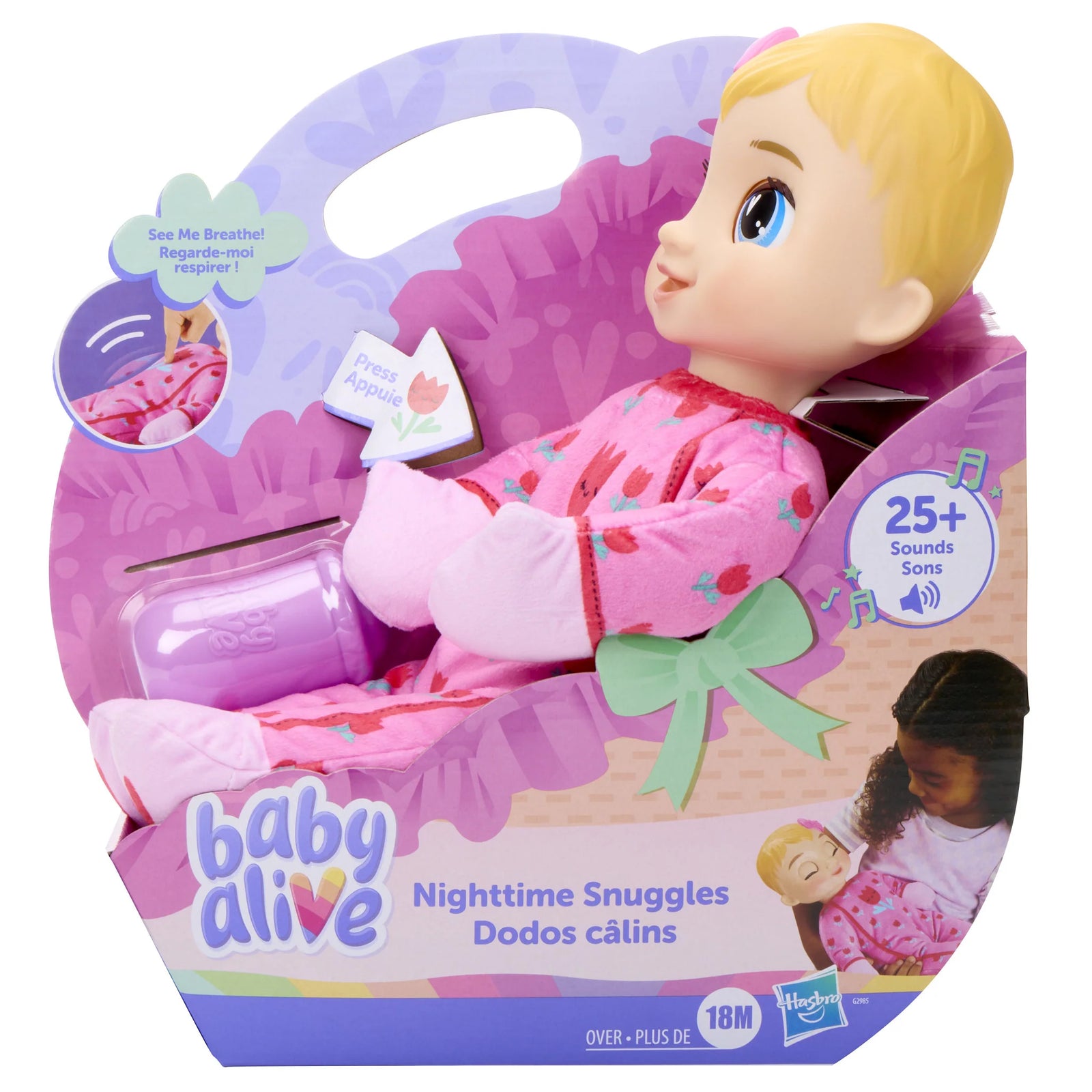Baby Alive Nighttime Snuggles Blonde Hair