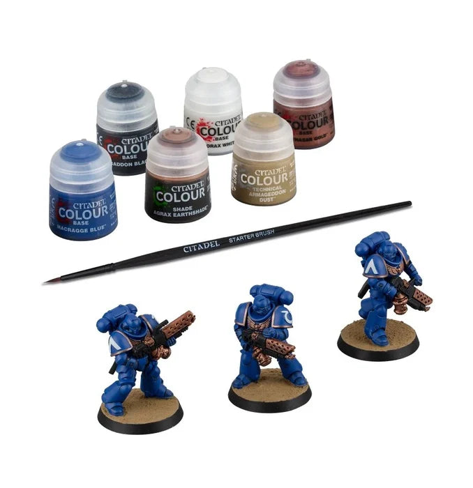 GW 60 11 Warhammer 40K Space Marines Infernus Marines and Paints