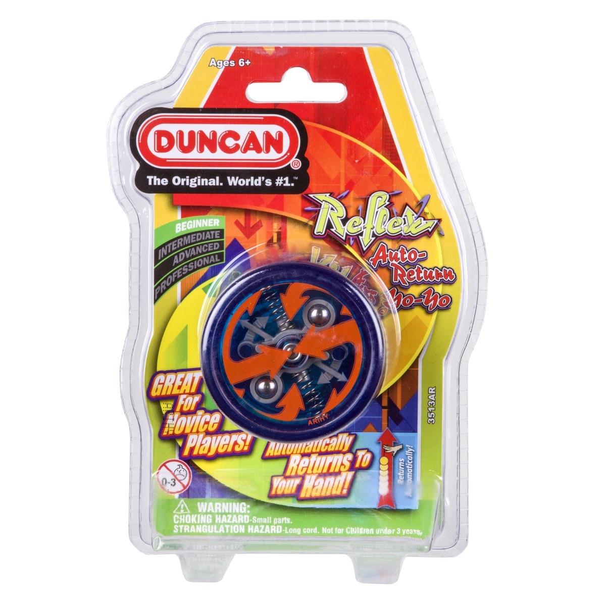 Duncan Yo Yo Beginner Reflex Auto Return Asstd Colours