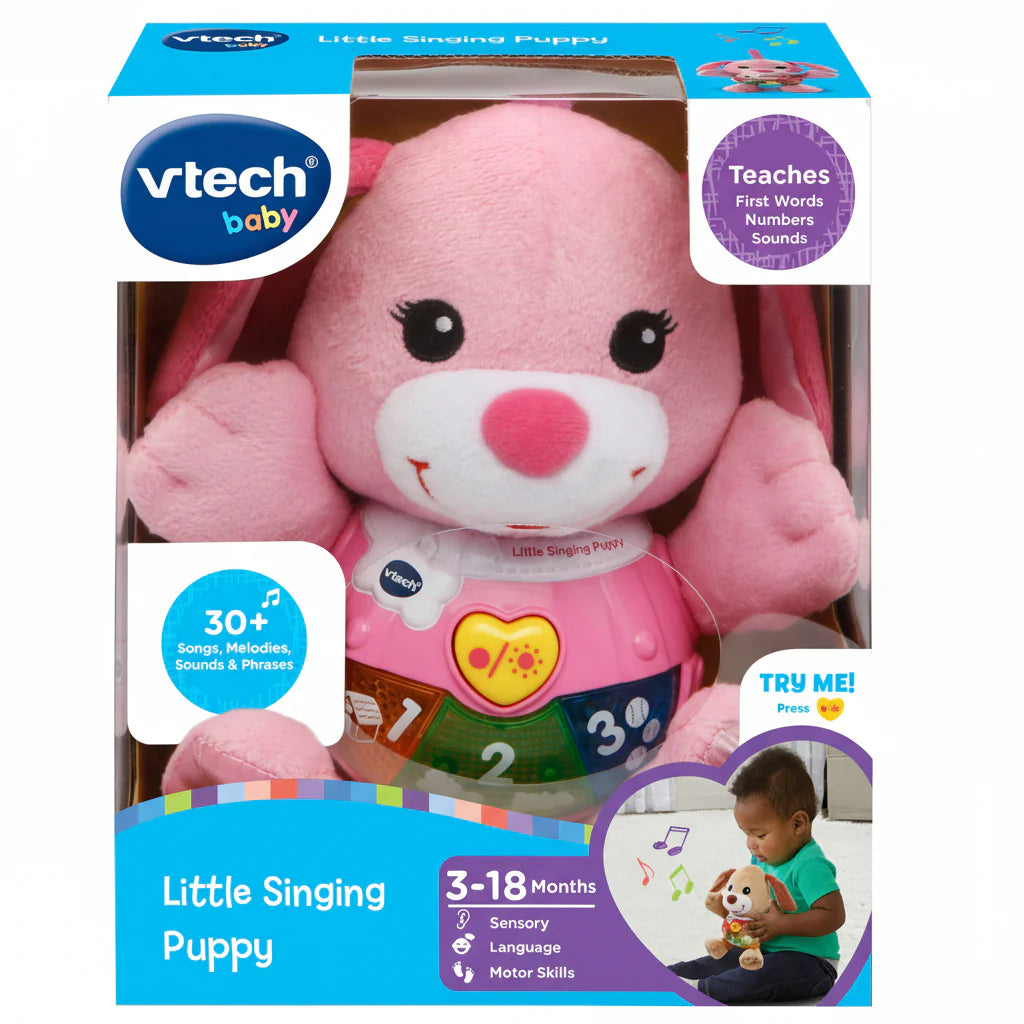 Vtech Little Singing Puppy Pink